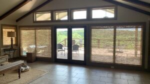 New Braunfels Woven Wood Shades Windows